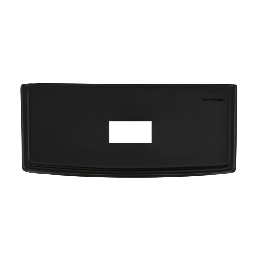 Voltaire Toilet Tank Lid Matte Black
