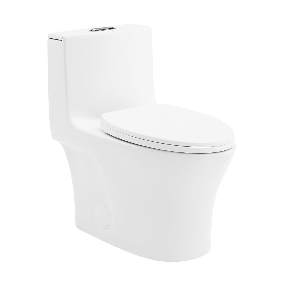 Cascade II One Piece Elongated Toilet Dual Flush 1.1/1.6 gpf (6-Pack)