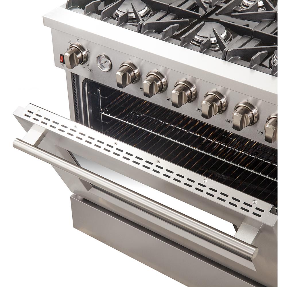 Forno 36-inch Freestanding Gas Range FFSGS6291-36