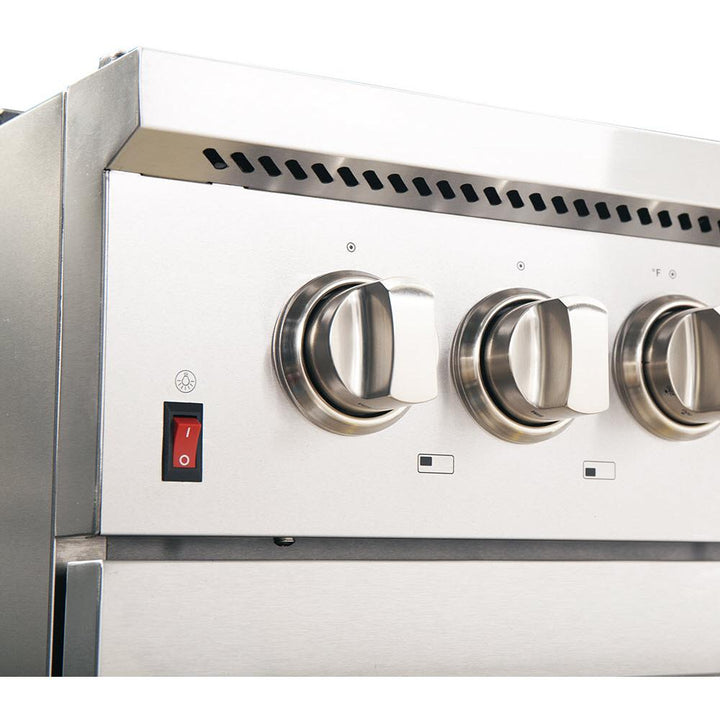Forno Galiano Alta Qualita 48-inch Freestanding Dual Fuel Range with Convection Technology FFSGS6156-48