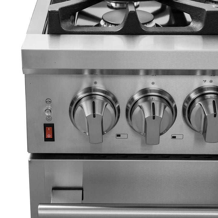 Forno Massimo 36" Freestanding Dual Fuel Range FFSGS6125-36