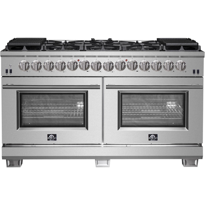Forno Capriasca 60" Freestanding Dual Fuel Range FFSGS6187-60