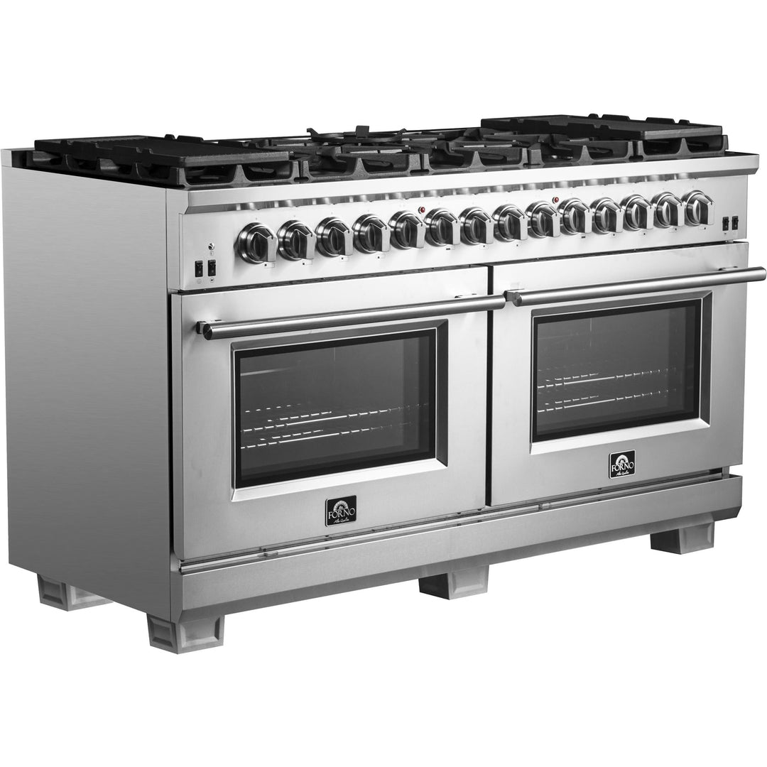 Forno Capriasca 60" Freestanding Dual Fuel Range FFSGS6187-60