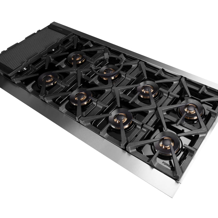 Forno Capriasca 60" Freestanding Dual Fuel Range FFSGS6187-60