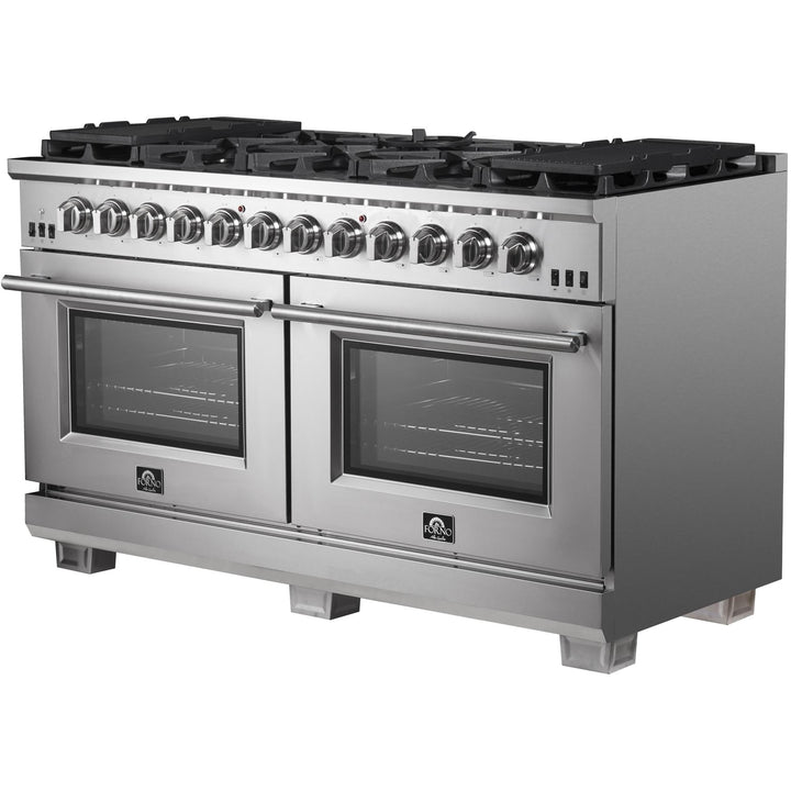 Forno Capriasca 60" Freestanding Gas Range FFSGS6260-60
