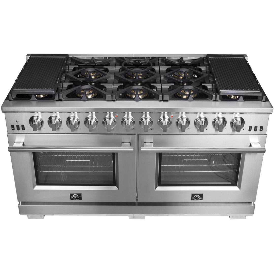 Forno Capriasca 60" Freestanding Gas Range FFSGS6260-60