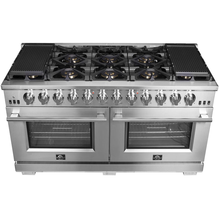 Forno Capriasca 60" Freestanding Gas Range FFSGS6260-60