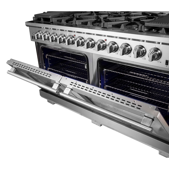 Forno Capriasca 60" Freestanding Gas Range FFSGS6260-60
