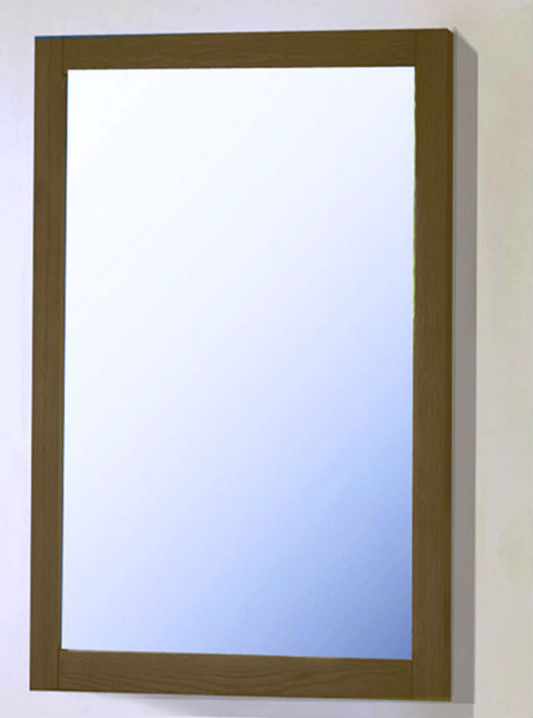 Legion Furniture WLF6044 Series 20” x 30” Mirror in Weathered Gray