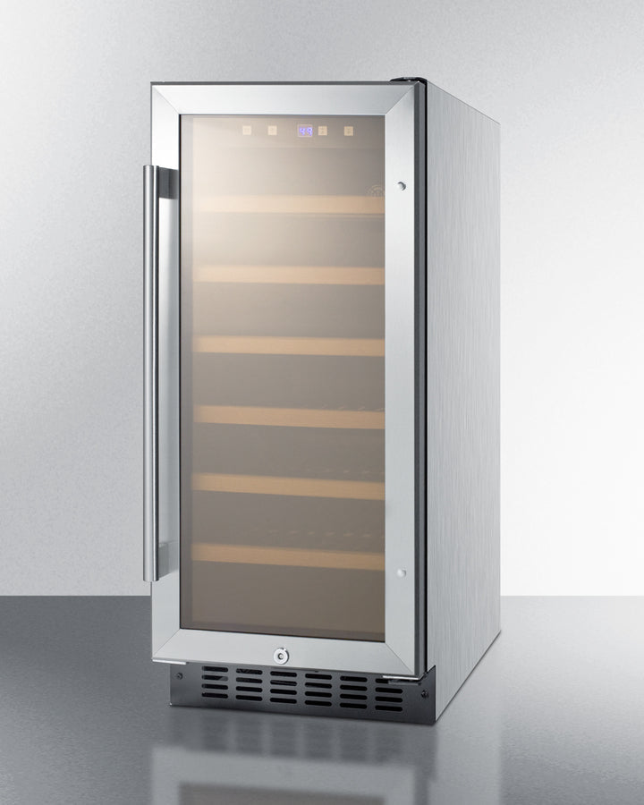 Summit 15" Wide Built-In Wine Cellar - SWC1535BCSS