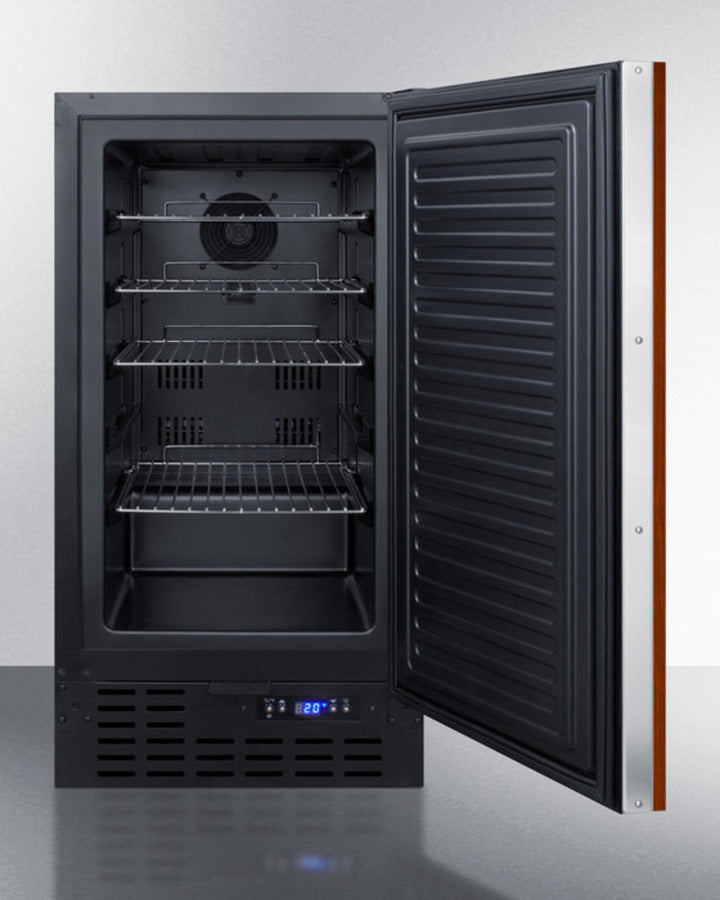 Summit 18" Frost-Free Built-In All-Freezer with Integrated Door Frame - SCFF1842IF