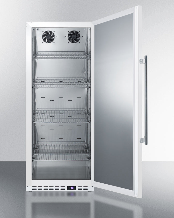 Summit 24" Wide All-Refrigerator with Auto Defrost and Front Lock - FFAR12W7