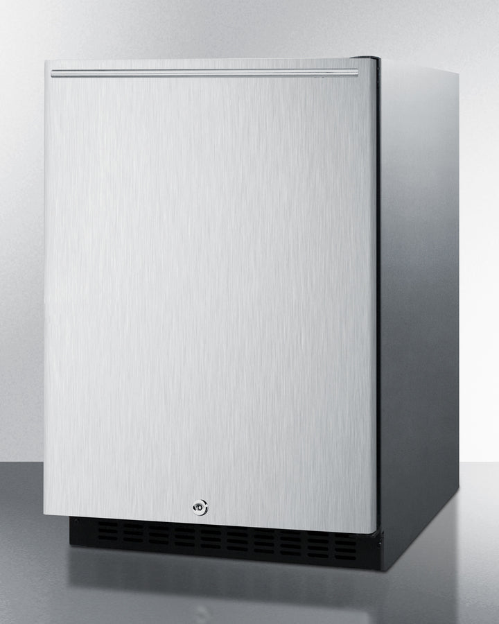 Summit 24" Wide Built-In All-Refrigerator ADA Compliant - AL54CSSHH