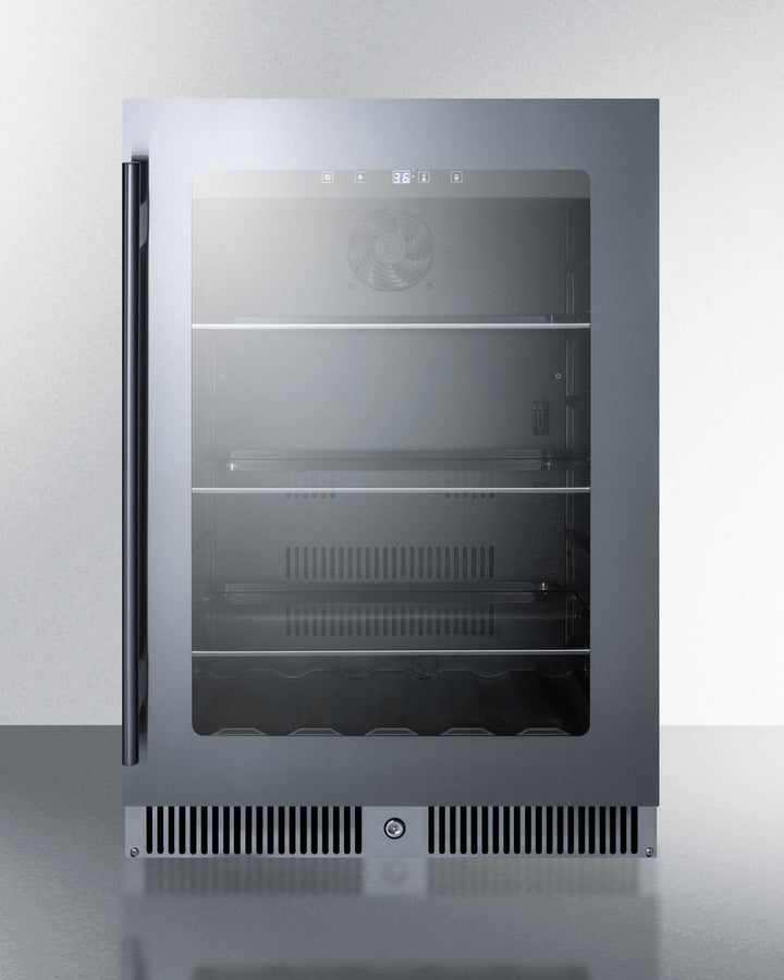 Summit 24" Wide Built-In Beverage Center - CL24BV