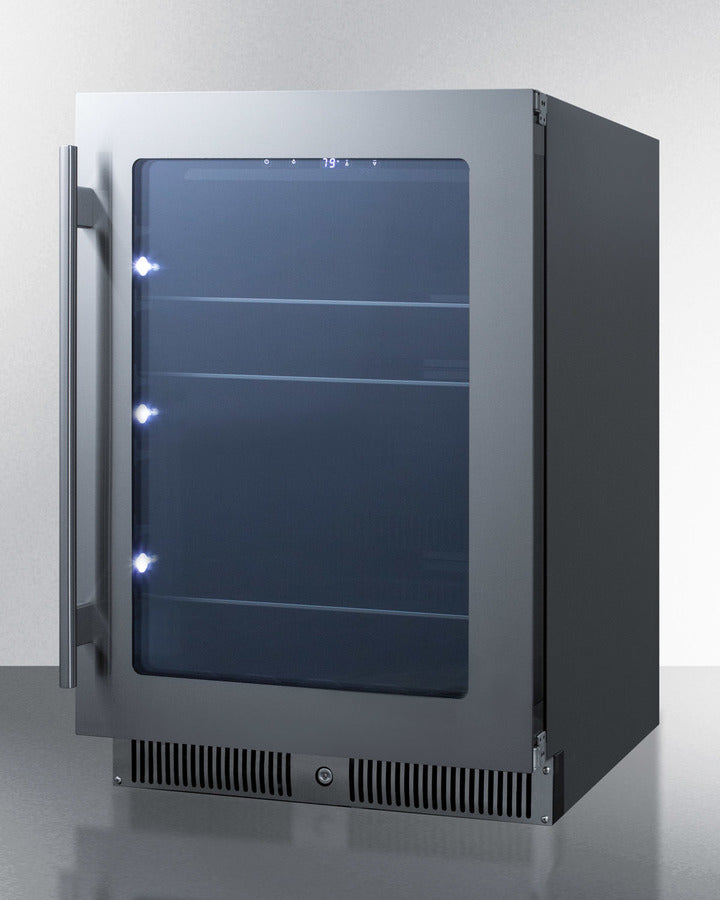 Summit 24" Wide Built-In Beverage Center - CL24BV