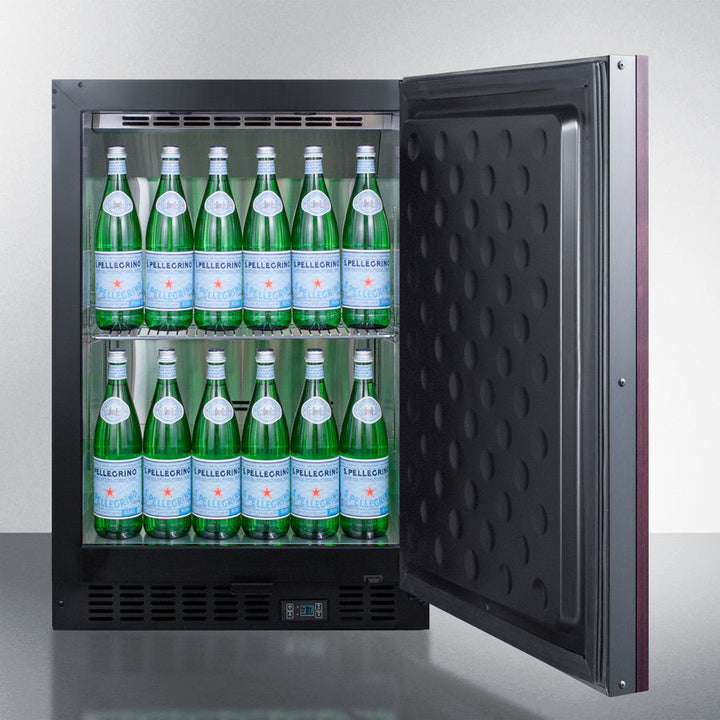 Summit 24" Wide Built-In Beverage Center - SCR610BLSDIF