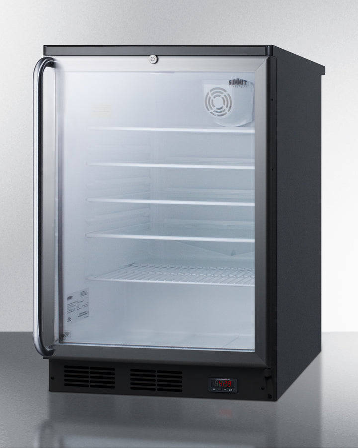 Summit 24" Wide Built-In Craft Beer Pub Cellar - SCR600BGLBIDTPUBSH