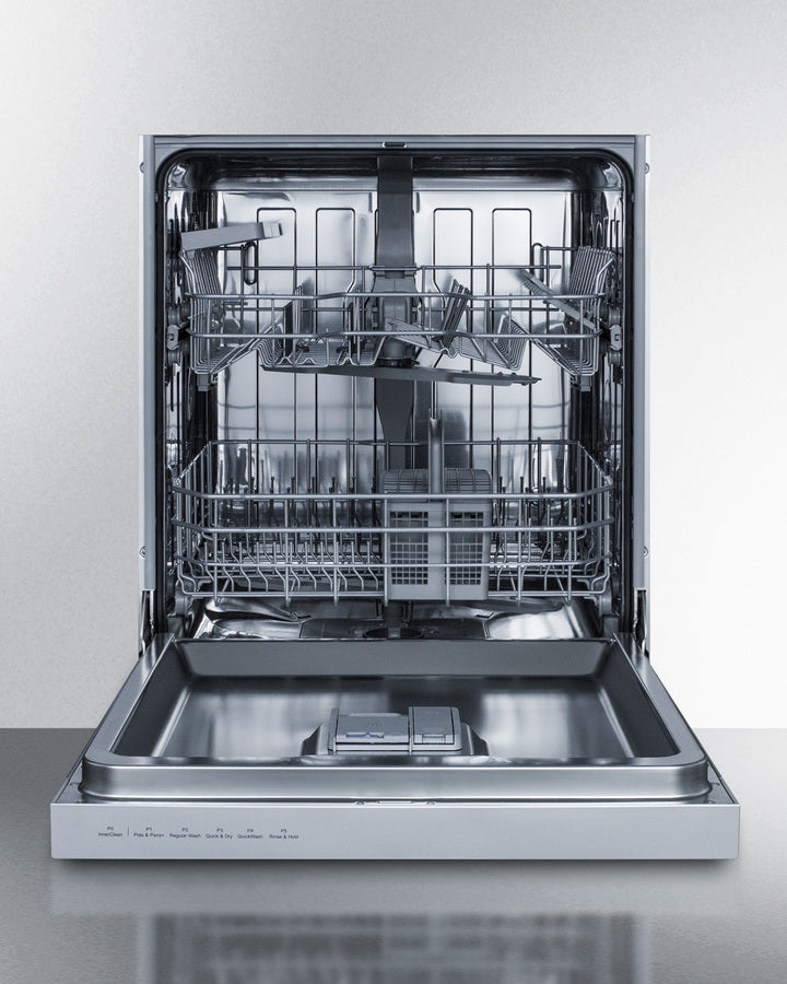 Summit 24" Wide Built-In Dishwasher ADA Compliant - DW2435SSADA