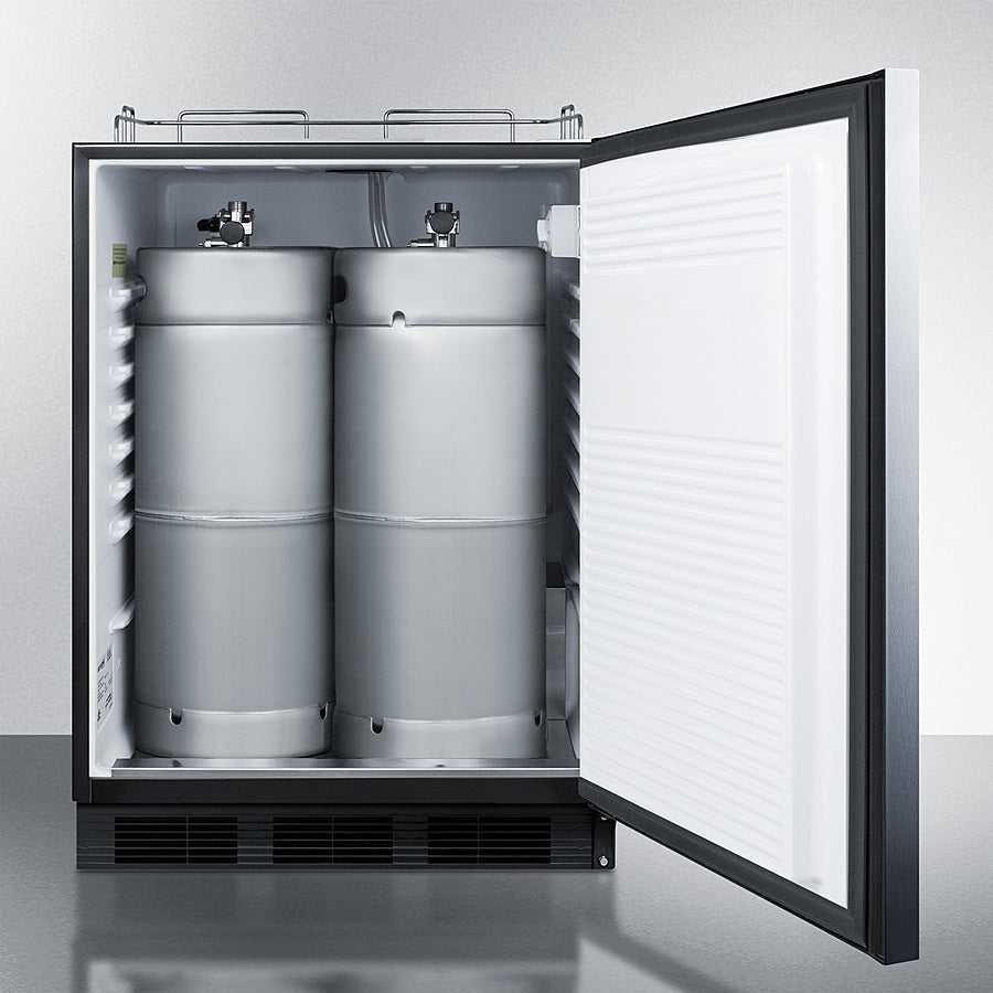 Summit 24" Wide Built-In Kegerator, ADA Compliant - SBC58BLBIADANK