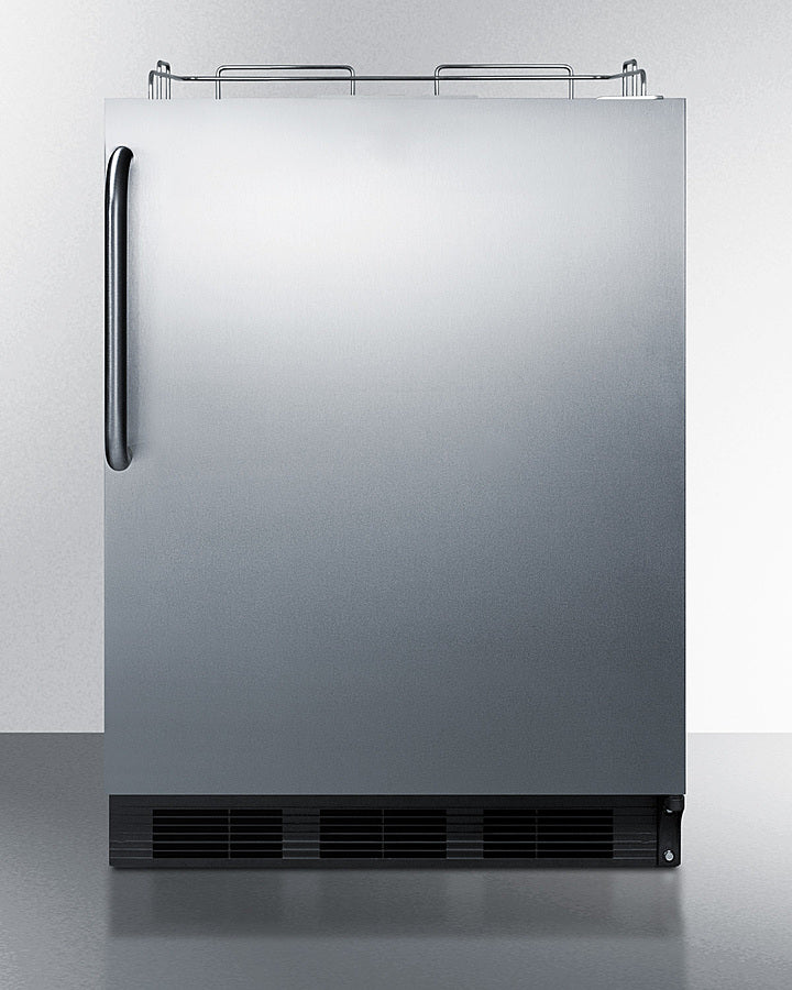Summit 24" Wide Built-In Kegerator, ADA Compliant - SBC58BLBICSSADANK