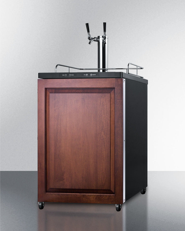 Summit 24" Wide Built-In Kegerator - SBC635MBIIFTWIN