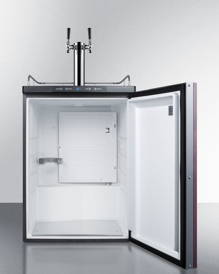Summit 24" Wide Built-In Kegerator - SBC635MBIIFTWIN