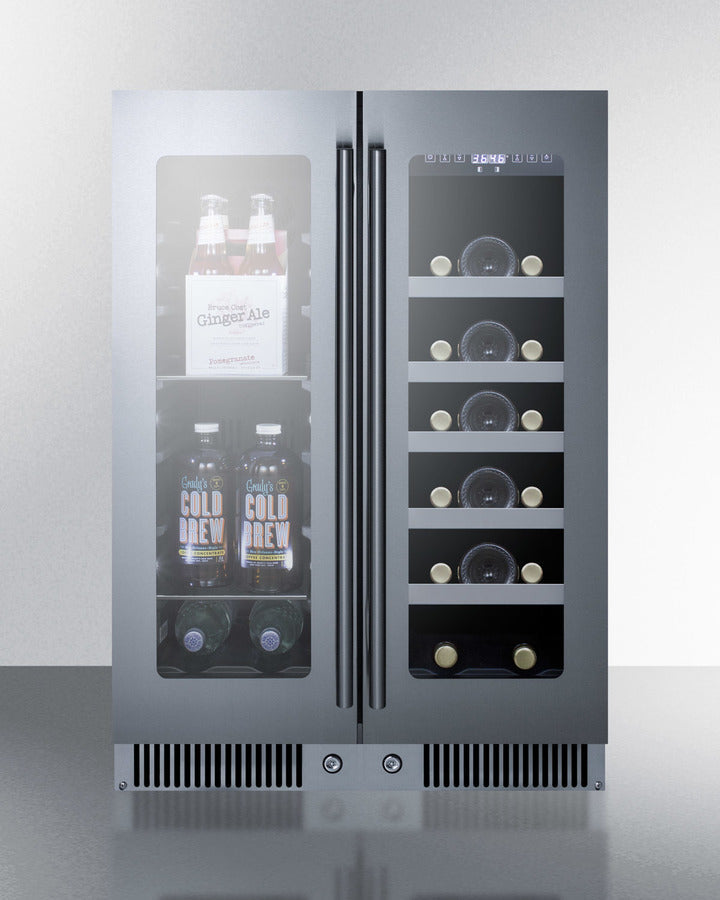 Summit 24" Wide Built-In Wine/Beverage Center - CLFD243WBV