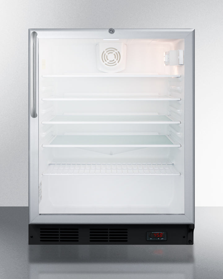 Summit 24" Wide Craft Beer Pub Cellar - SCR600BGLDTPUBCSS