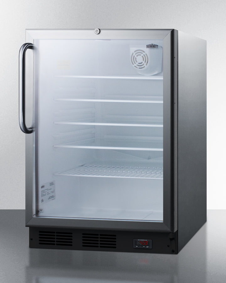 Summit 24" Wide Craft Beer Pub Cellar - SCR600BGLDTPUBCSS
