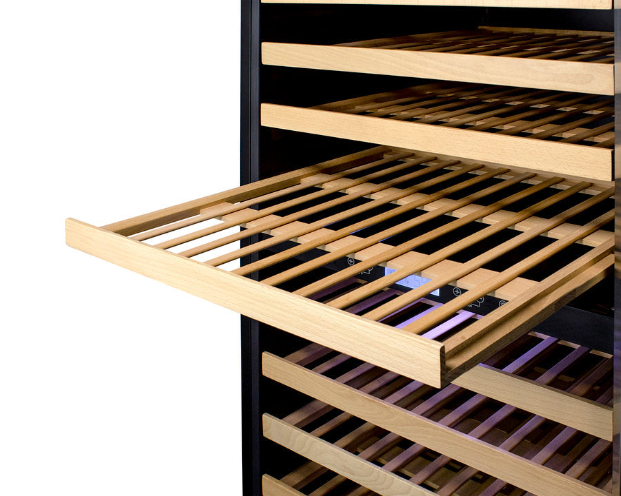 Summit 24" Wide Dual Zone Wine Cellar - SWC1966BCSS