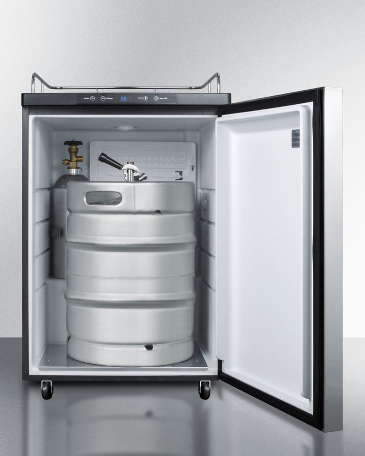 Summit 24" Wide Kegerator - SBC635M7NKSSHH
