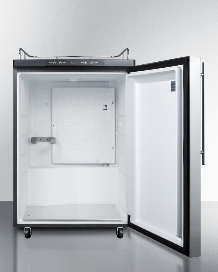 Summit 24" Wide Kegerator - SBC635M7NKSSHV