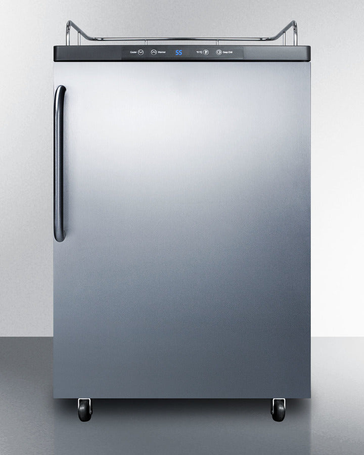 Summit 24" Wide Kegerator - SBC635M7NKSSTB