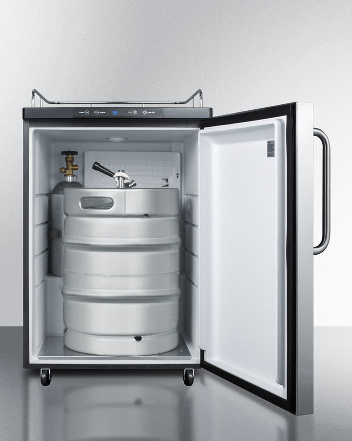 Summit 24" Wide Kegerator - SBC635M7NKSSTB