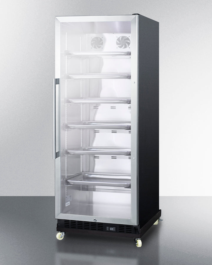 Summit 24" Wide Mini Reach-In Beverage Center with Dolly - SCR1156RI