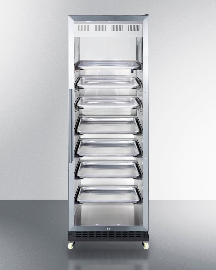 Summit 24" Wide Mini Reach-In Beverage Center with Dolly - SCR1401RI