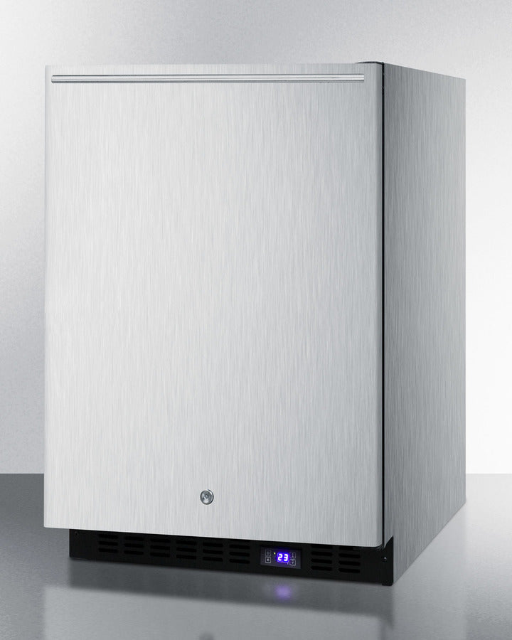 Summit 24" Wide Outdoor All-Freezer  - SPFF51OSCSSHH