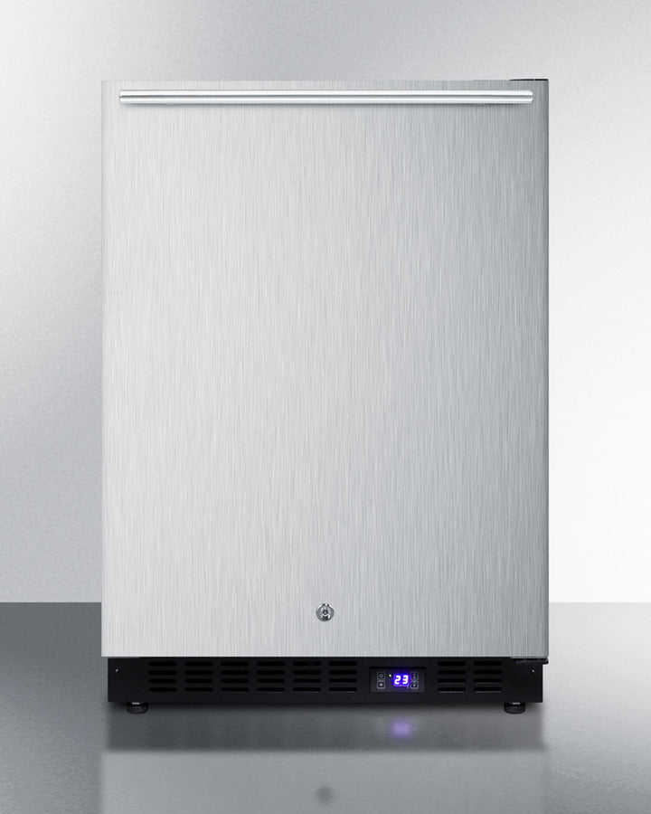Summit 24" Wide Outdoor All-Freezer  - SPFF51OSCSSHH