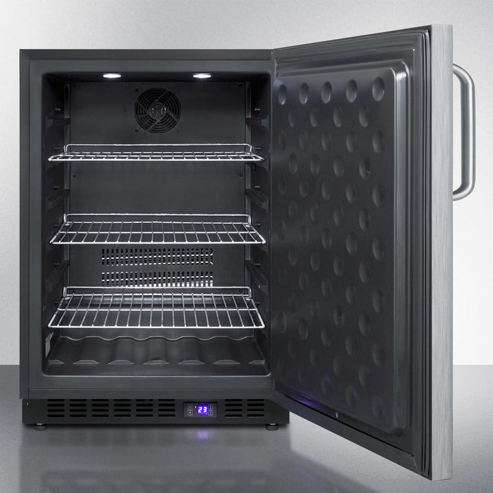 Summit 24" Wide Outdoor All-Freezer - SPFF51OSCSSTB