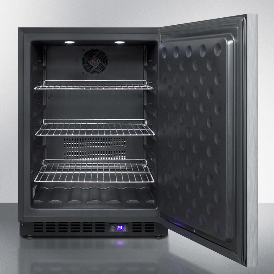 Summit 24" Wide Outdoor All-Freezer - SPFF51OSSSHH