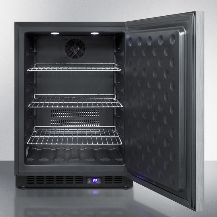 Summit 24" Wide Outdoor All-Freezer - SPFF51OSSSHH