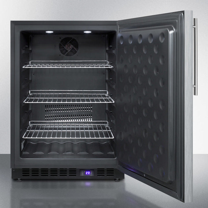 Summit 24" Wide Outdoor All-Freezer - SPFF51OSSSHV