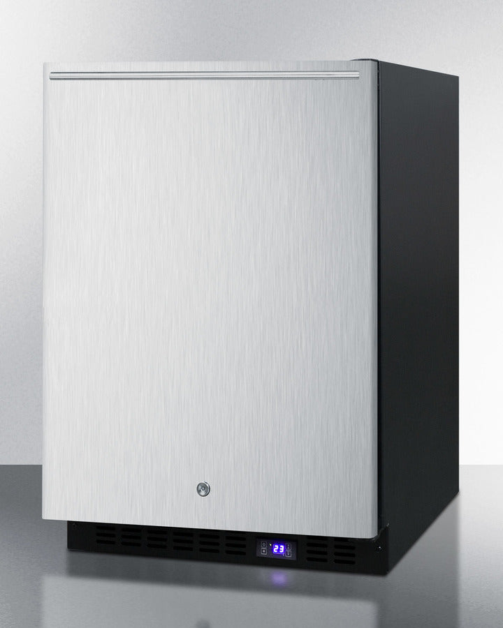 Summit 24" Wide Outdoor All-Freezer with Icemaker  - SPFF51OSSSHHIM
