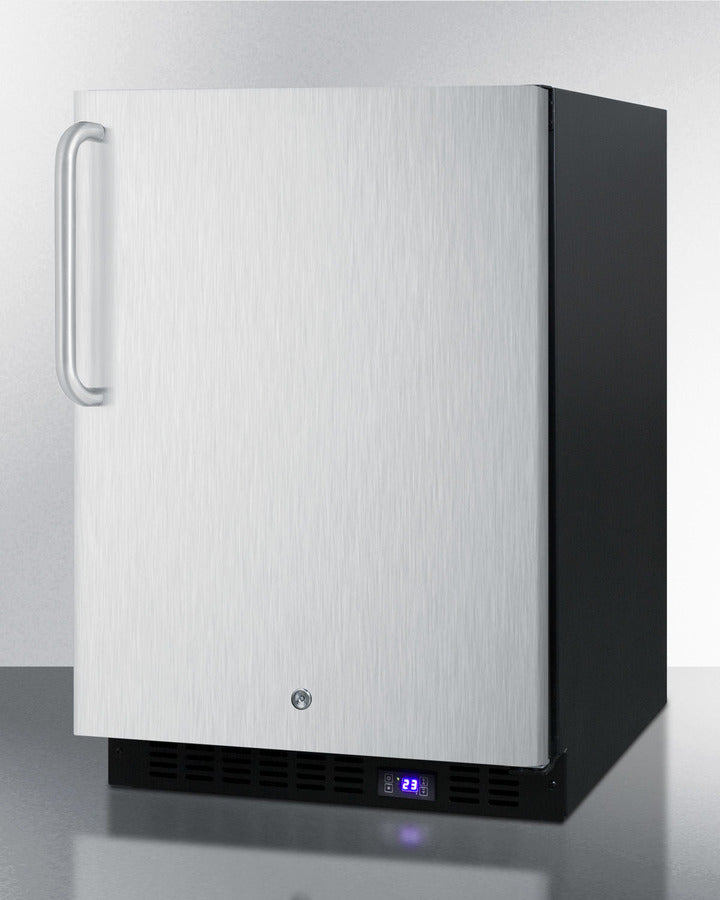 Summit 24" Wide Outdoor All-Freezer with Icemaker - SPFF51OSSSTBIM