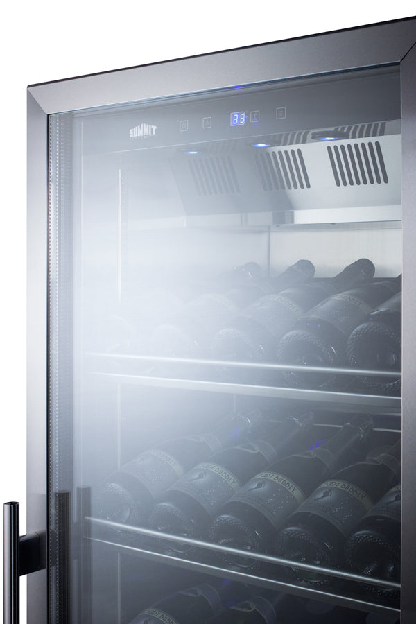Summit 24" Wide Single Zone Commercial Wine Cellar - SCR1401CHCSS