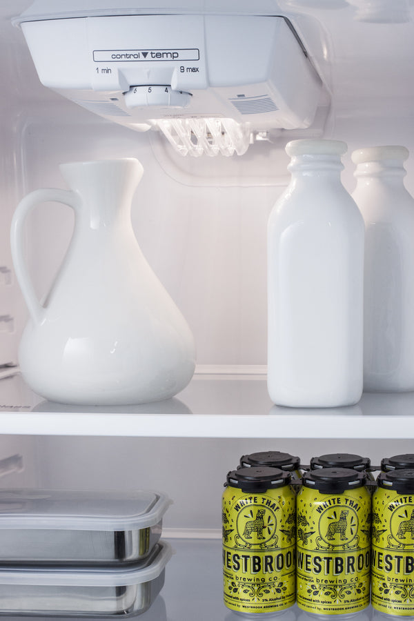 Summit 26" Wide Top Mount Refrigerator-Freezer - FF1427BK