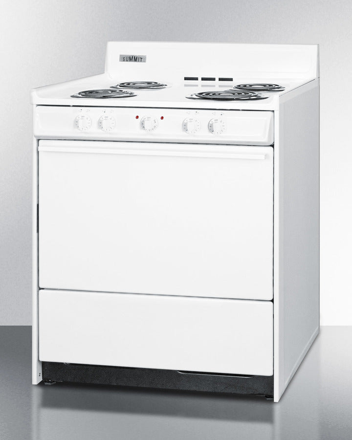 Summit 30" Wide Electric Coil Top Range - WEM210