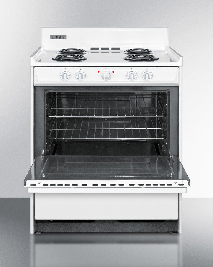 Summit 30" Wide Electric Coil Top Range - WEM210
