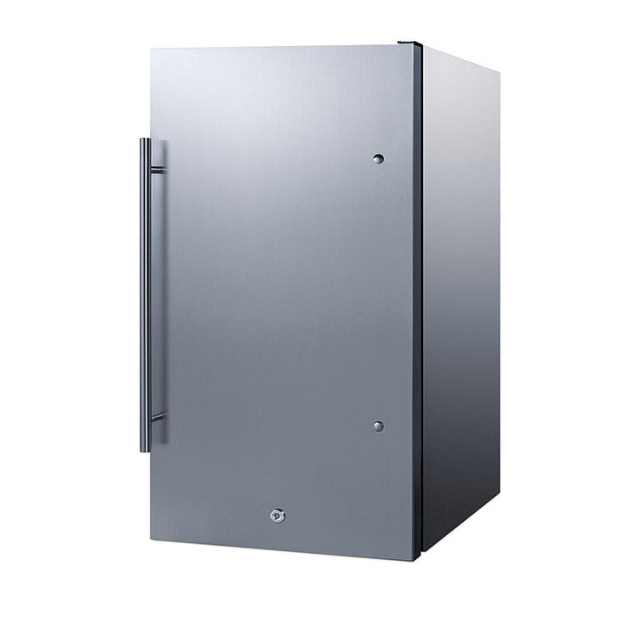 Summit Shallow Depth Outdoor Built-In All-Refrigerator - SPR196OSCSS