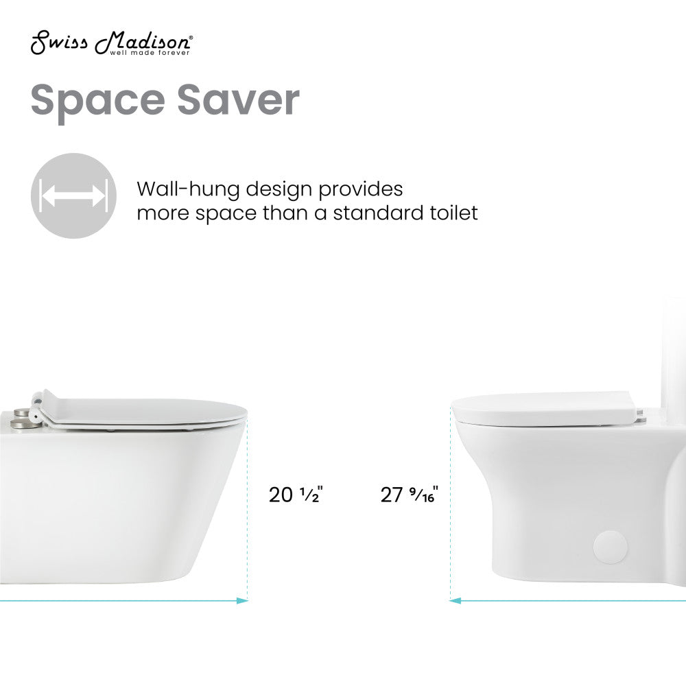 Calice Wall-Hung Round Toilet Bowl